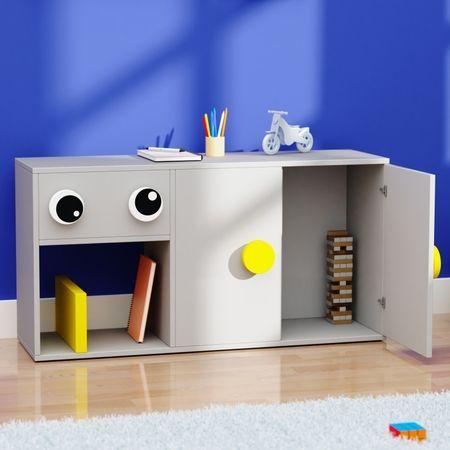 Big Nino Storage Unit In Light Grey Colour