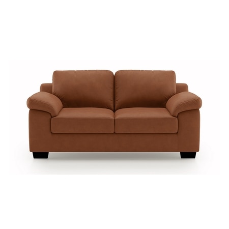 Esquel 2 Seater Leatherette Sofa in Tan Colour