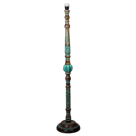 Devansh Wooden Floor Lamp