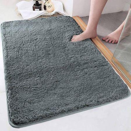 Bathmat 2500 GSM Microfiber Anti Skid Slip Water Absorbent Machine Washable and Quick Dry Vages Mats for Bathroom, Kitchen, Entrance