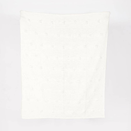Cotton Flower Handwoven Throw