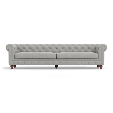 Winchester Essential 4 Seater Fabric Sofa in Vapour Grey Colour