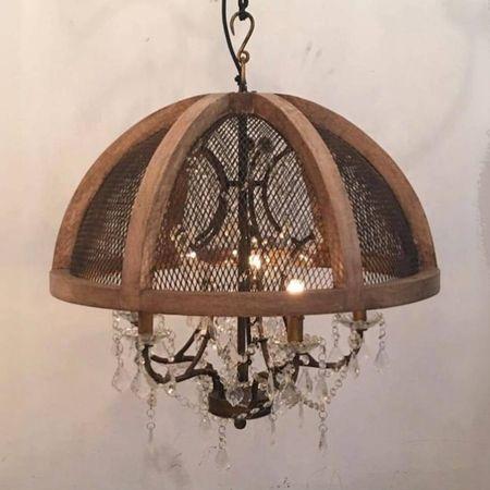 MESH HANGING CHANDELIER