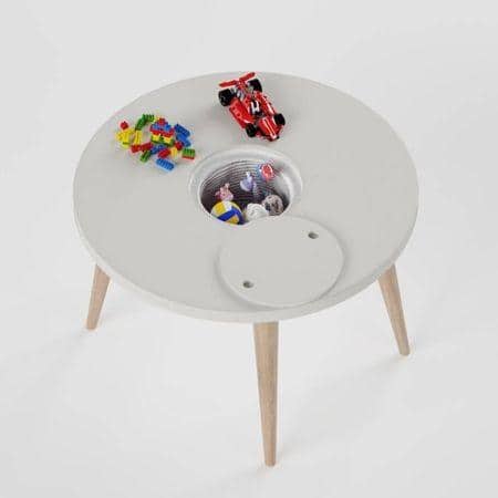 Frisbee Table Storage