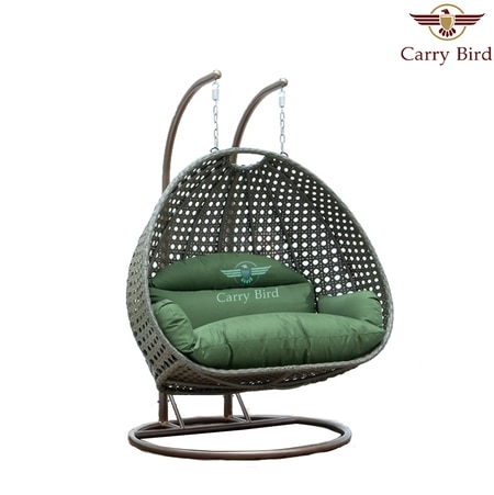 Emelia Metal Swing in Grey Color - with Stand