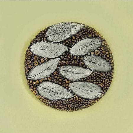 MultiColor Wall Art with Embossed 3d looks hand work of marble dust on wooden panel