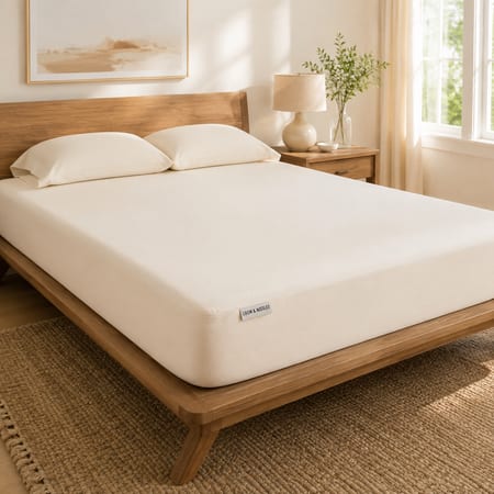 Loom and Needles Pure Bamboo Ultra Soft Waterproof Mattress Protector Premium 78x48 in