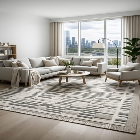 Strata Lines Carpet 5 X 7