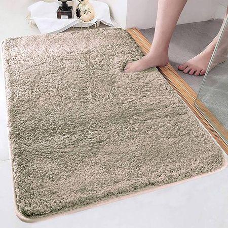 Bathmat 2500 GSM Microfiber Anti Skid Slip Water Absorbent Machine Washable and Quick Dry Vages Mats for Bathroom, Kitchen, Entrance