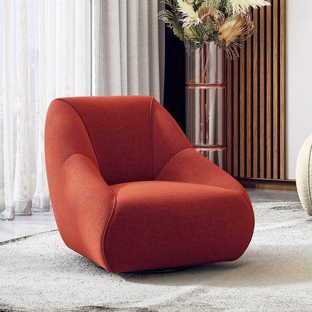 Niyo Lounge Chair in Poppy Colour
