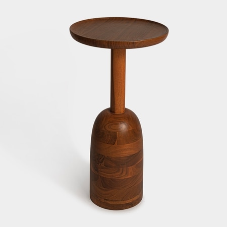 Ireka Homes Cocoa Wooden End Table