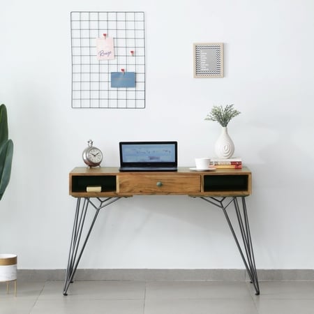 Farme Solid Wood Console Table