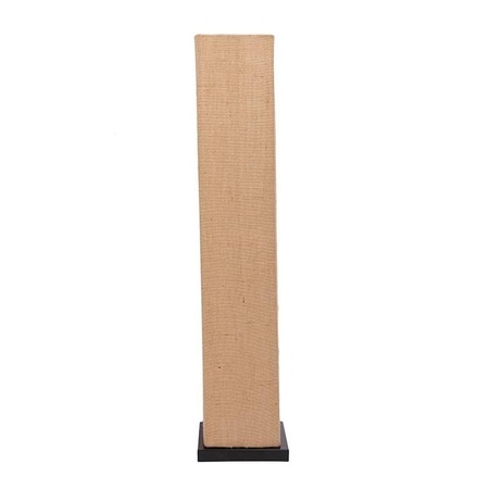 Cindy Beige Cotton Shade Floor Lamp