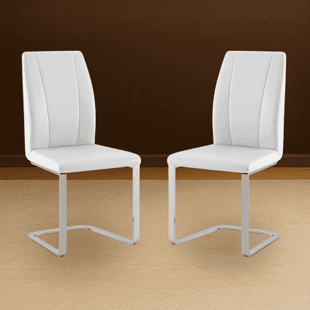 Seneca Dining Chair Set Of 2 In White Finish