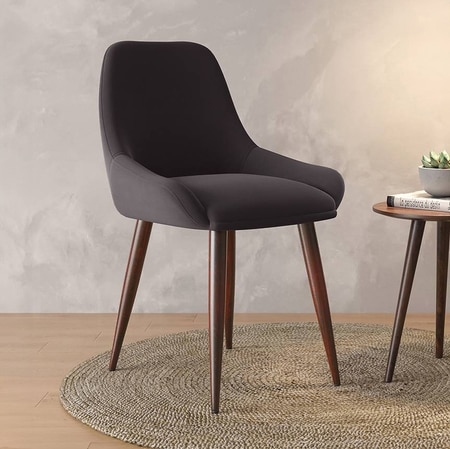 Rickman Fabric Accent Chair in Matty Grey Colour