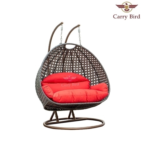 Kensley Metal Swing in Black Color - with Stand