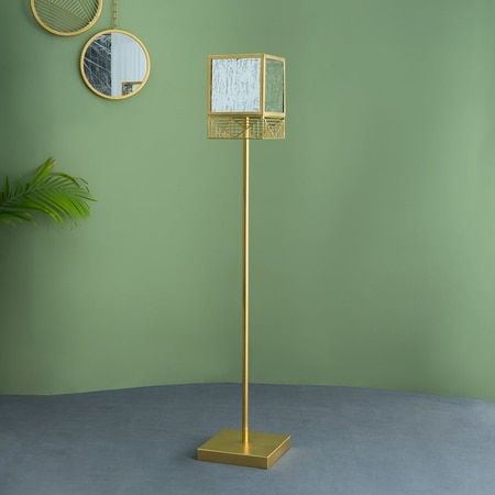 Sheesh Handcrafted Floor Lamp