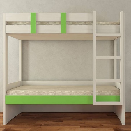 Primera Twin Bunk Bed- Verdant Green