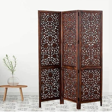 Violet Solid Wood Room Divider