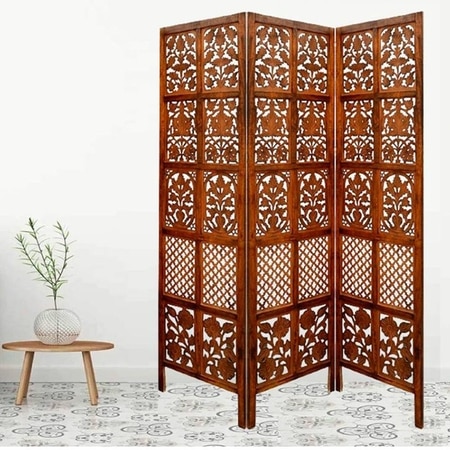 Ynes Solid Wood Room Divider