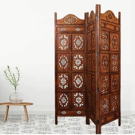 Christiane Solid Wood Room Divider