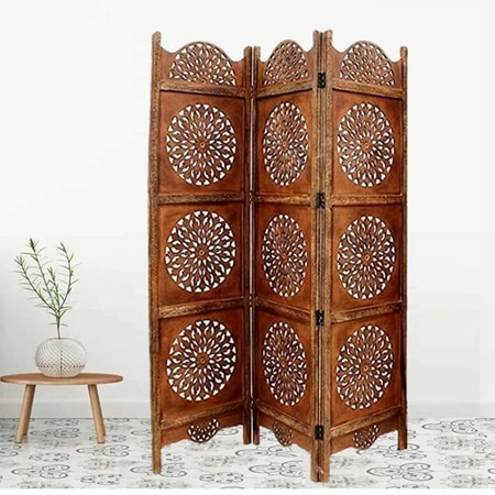 Elfriede Solid Wood Room Divider