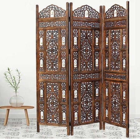 Maria Solid Wood Room Divider