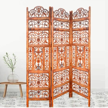 Sigrid Solid Wood Room Divider