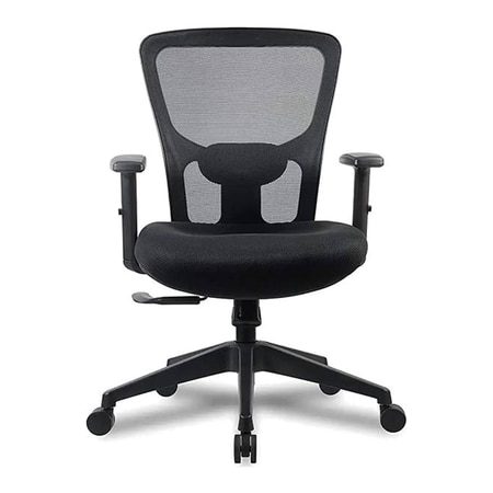 Vance Net Swivel Study Chair in Black Colour
