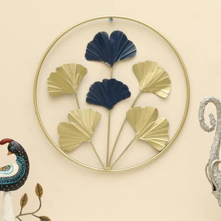 W-Shaan Abstract Metal Wall Decor in Multicolor Set of 1