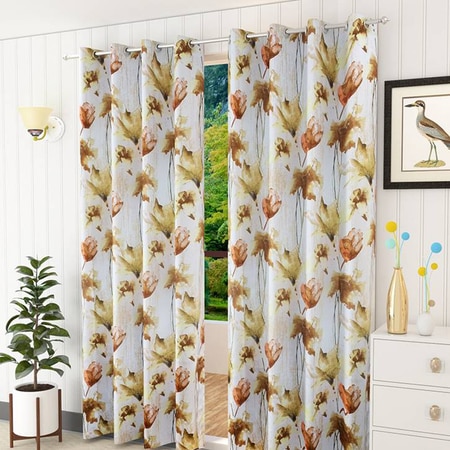 Simia Door Curtain - Set Of 2