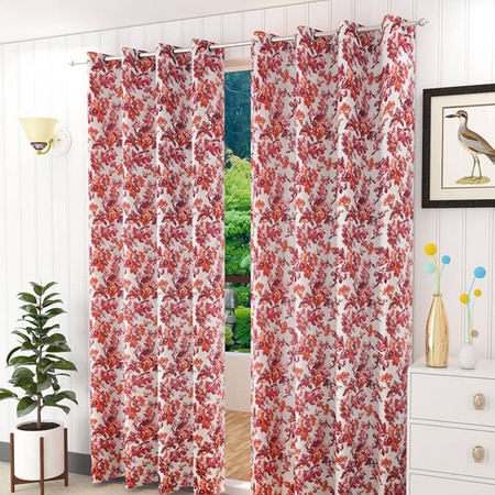 Apifera Window Curtain   Set Of 2