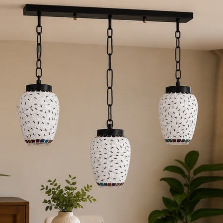 Devansh Solid Wood Electric Wall Light in Brown Colour with White Shade Count of 1 Light