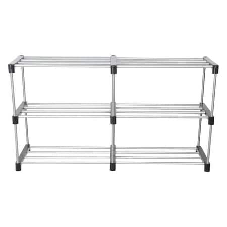 Danny 18 Pair Shoe Rack in Matte Finish