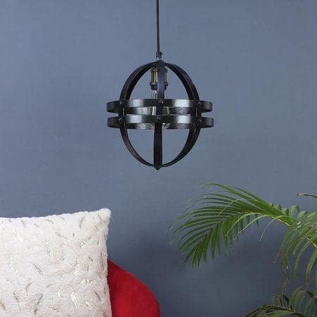 USD Black Metal Hanging Light
