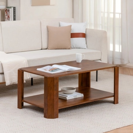 Enley Isla Solid Wood Coffee Table