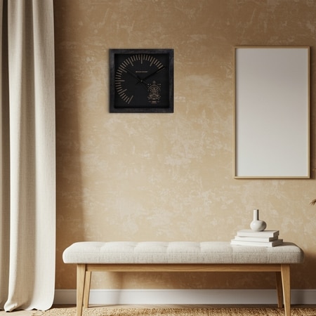 Gemini Zodiac Wooden Wall Clock