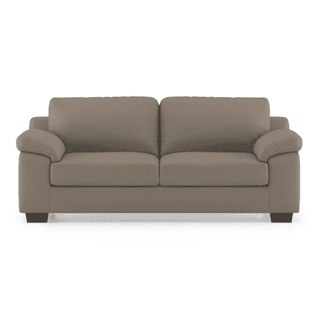 Esquel 3 Seater Leatherette Sofa in Cappuccino Colour