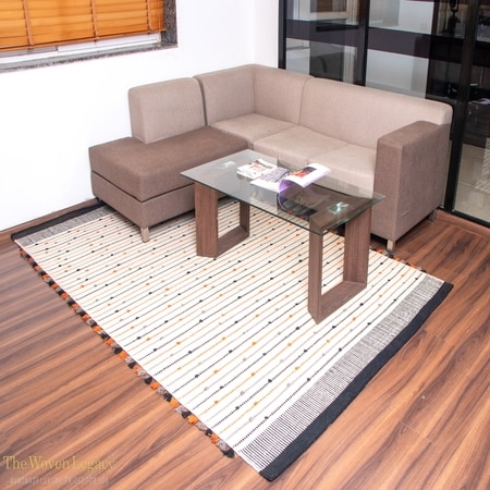 Backa Flate Dhurrie 5 X 7