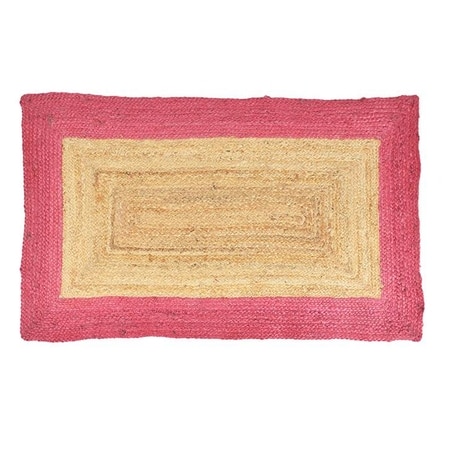 Jute Hand Braided Rectangular Rug
