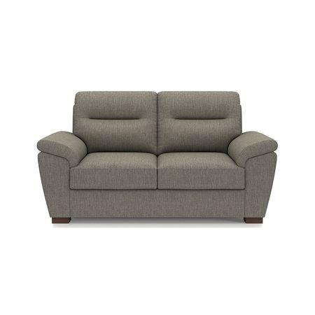 Adelaide Premium 2 Seater Fabric Sofa in Mist Brown Colour