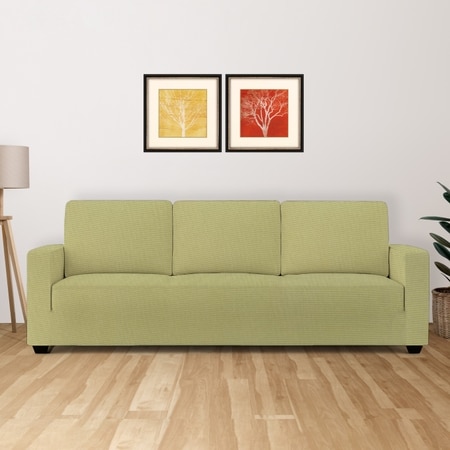 3 Seater Lime Green Sofa Cover