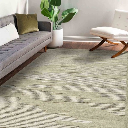Glencoe Modern Design Wool Hand-Tufted Carpet