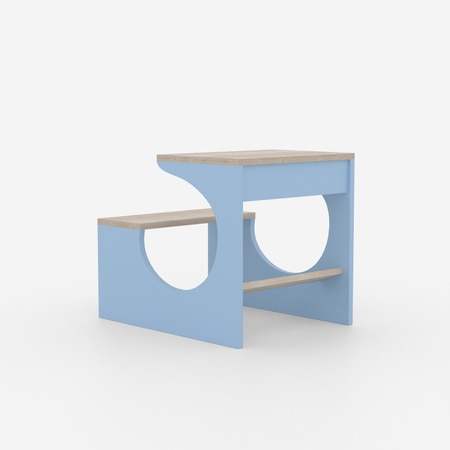 Montessori Toddler Activity Table & Chair in Light Blue