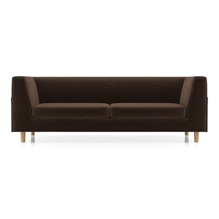 Rubik Premium 3 Seater Fabric Sofa in Dark Earth Colour