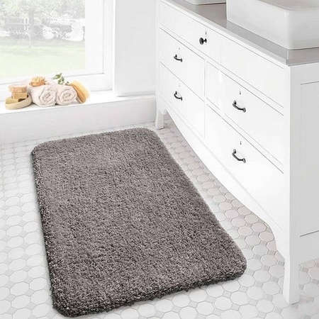 Bathmat 2500 GSM Microfiber Anti Skid Slip Water Absorbent Machine Washable and Quick Dry Vages Mats for Bathroom, Kitchen, Entrance
