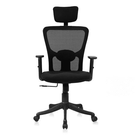 Galen Study Chair in Black Colour