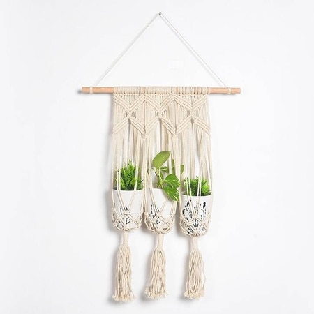 Bohemian Macrame Trinity Planter