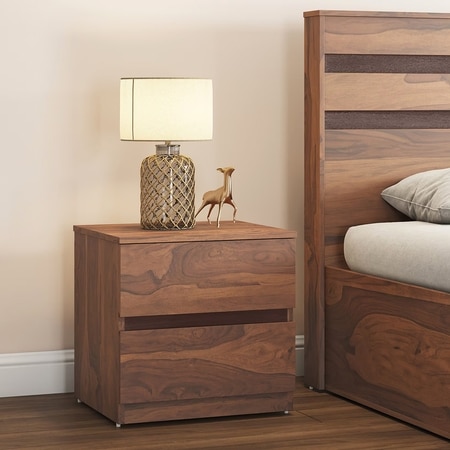 Rodrigues Bedside in Sheesham Paper Finish