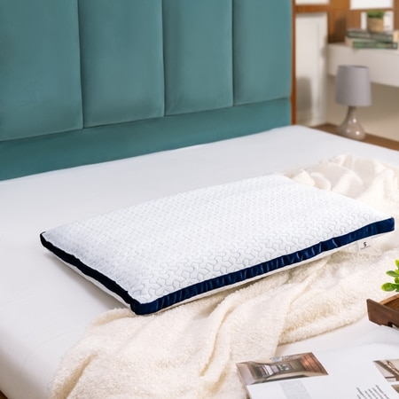 Pack of 1 Fibrom Slim Pillow